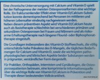 Vitamin D/Calcium, OsteoporoseTherapie. neuwertig
