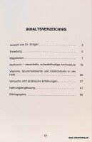 Das Magnesium und die essentiellen Aminosäuren lebensnotwendig für alle. 1x gelesen