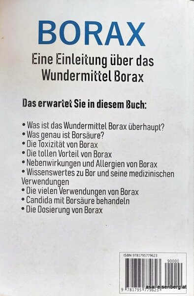 Borax: Eine Einleitung über das Wundermittel Borax. 1 x gelesen
