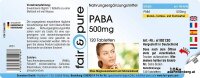 PABA hochdosiert Vit.B10 Para-Aminobenzoesäure 120...