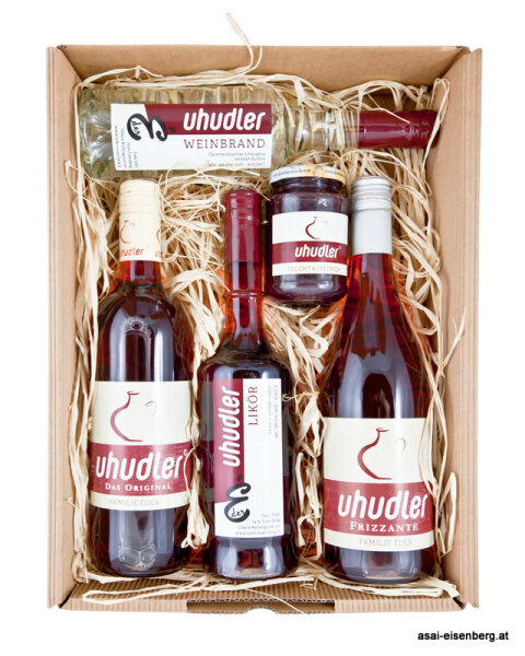 Uhudler Geschenkpackung. naturbelassen, Wild-Aroma