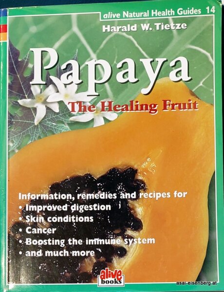 Papaya Healing Fruit. Used book