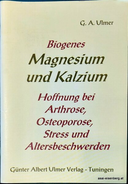 Biogenes Magnesium und Kalzium. Neu