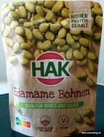 Edamame Grüne Sojabohnen essfertig im Beutel, 150g,...