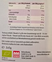 Joghurtferment, Klassik, Neuform-Qualität, 2x5g